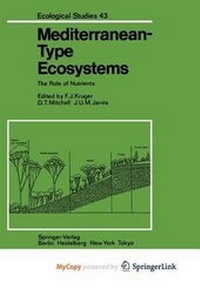 Enlarge image Cover: Mediterranean-Type Ecosystems - Springer