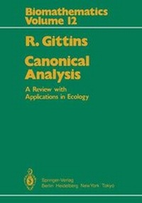 Enlarge image Cover: Canonical Analysis - Springer