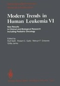 Cover: Modern Trends in Human Leukemia VI - Springer