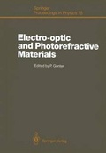 Cover: Electro-Optic and Photorefractive Materials - Springer