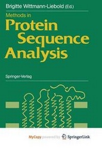 Enlarge image Cover: Methods in Protein Sequence Analysis - Springer