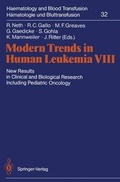 Cover: Modern Trends in Human Leukemia VIII - Springer