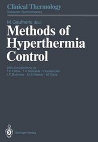 Enlarge image Cover: Methods of Hyperthermia Control - Springer