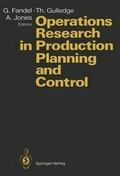 Cover: Operations Research in Production Planning and Control - Springer