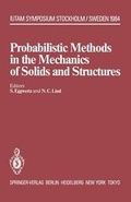 Cover: Probabilistic Methods in the Mechanics of Solids and Structures - Springer