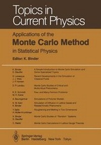 Enlarge image Cover: Applications of the Monte Carlo Method in Statistical Physics - Springer