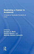 Cover: Beginning a Career in Academia - Routledge