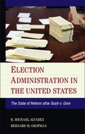 Cover: Election Administration in the United States - Cambridge University Press