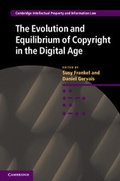 Cover: The Evolution and Equilibrium of Copyright in the Digital Age - Cambridge University Press