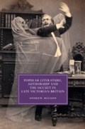 Cover: Popular Literature, Authorship and the Occult in Late Victorian Britain - Cambridge University Press