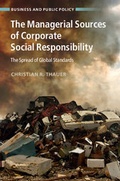 Cover: The Managerial Sources of Corporate Social Responsibility - Cambridge University Press