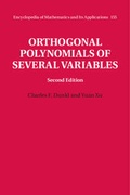 Cover: Orthogonal Polynomials of Several Variables - Cambridge University Press