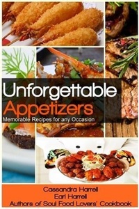 Enlarge image Cover: Unforgettable Appetizers - BOOKBABY