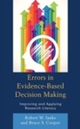 Cover: Errors in Evidence-Based Decision Making - Rowman & Littlefield Publishers