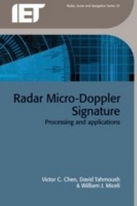 Enlarge image Cover: Radar Micro-Doppler Signatures - Institution of Engineering and Technology