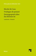 Cover: Trialogus de possest. Dreiergespr&auml;ch &uuml;ber das K&ouml;nnen-Ist - Meiner