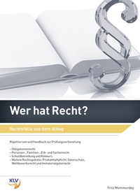 Enlarge image Cover: Wer hat Recht? - KLV - eine Marke der Westermann Schweiz AG