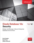 Cover: Oracle Database 12c Security - McGraw-Hill Education