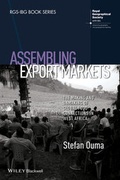 Cover: Assembling Export Markets - Wiley-Blackwell