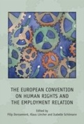 Cover: The European Convention on Human Rights and the Employment Relation - Hart Publishing