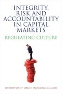 Abbildung von: Integrity, Risk and Accountability in Capital Markets - Hart Publishing