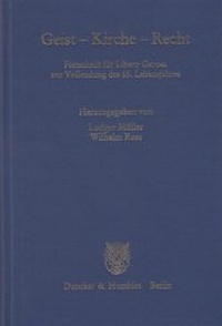 Abbildung von: Geist - Kirche - Recht - fibre
