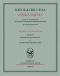 Cover: De docta ignorantia - Meiner