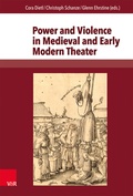 Cover: Power and Violence in Medieval and Early Modern Theater - Brill Deutschland