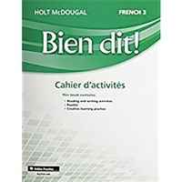 Abbildung von: Cahier d'Activites Student Edition Level 3 - Holt McDougal