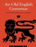 Cover: An Old English Grammar - Routledge