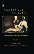 Cover: Derrida and Feminism - Routledge