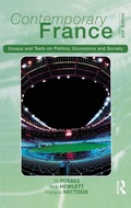 Cover: Contemporary France - Routledge