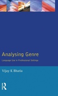 Cover: Analysing Genre - Routledge