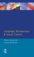 Cover: Language, Bureaucracy and Social Control - Routledge