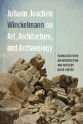 Cover: Johann Joachim Winckelmann on Art, Architecture, and Archaeology - De Gruyter