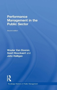 Enlarge image Cover: Performance Management in the Public Sector - Routledge
