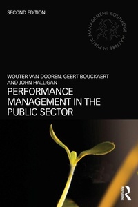 Enlarge image Cover: Performance Management in the Public Sector - Routledge