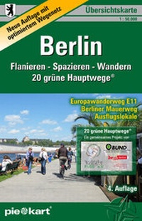 Abbildung von: Berlin 1 : 50.000 Übersichtskarte - PIEKART