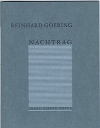 Enlarge image Cover: Nachtrag - Ludewig, P