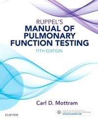 Enlarge image Cover: Ruppel's Manual of Pulmonary Function Testing - Mosby