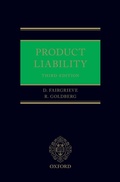 Cover: Product Liability - Oxford University Press