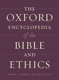 Cover: The Oxford Encyclopedia of the Bible and Ethics - Oxford University Press Inc