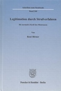 Abbildung von: Legitimation durch Strafverfahren - fibre