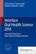 Cover: Interface Oral Health Science 2014 - Springer