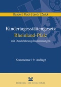 Bild: Kindertagesst&auml;ttengesetz Rheinland-Pfalz mit Durchf&uuml;hrungsbestimmungen - KSV Medien Wiesbaden