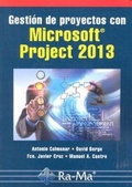 Cover: Gesti&oacute;n de proyectos con Microsoft Project 2013 - RA-MA S.A. Editorial y Publicaciones