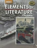 Cover: Tennessee Holt Elements of Literature, Fifth Course - Holt McDougal