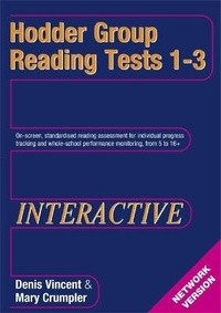 Enlarge image Cover: Hodder Group Reading Tests Interactive (HGRTi) 1-3 Network CD-ROM - Hodder Education