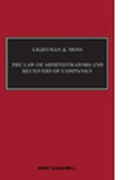 Abbildung von: Lightman & Moss: The Law of Administrators and Receivers of Companies 3rd Supplement - Sweet & Maxwell