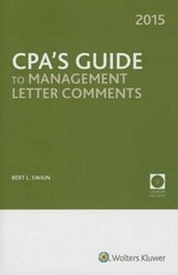 Enlarge image Cover: CPA's Guide to Management Letter Comments, (2015) - CCH Incorporated